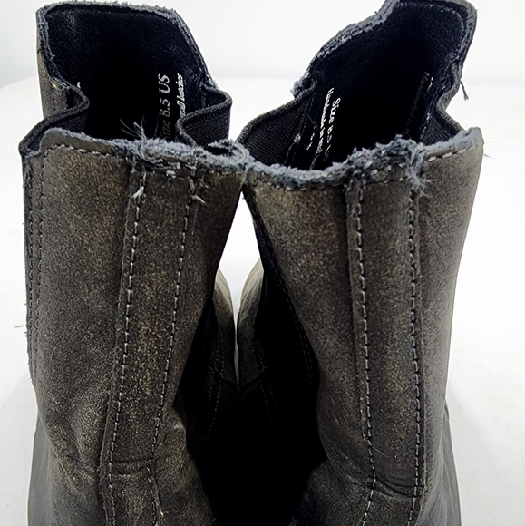 Thursday Boot Duchess Shadow Grey Suede Leather Chelsea Boots 8.5 - Picture 4 of 7